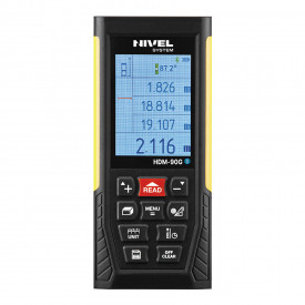 Telemetru cu laser verde, USB Bluetooth 90m, HDM-90G - Nivel System