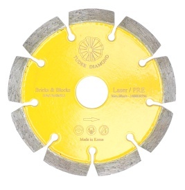 Tudee 115x22.2mm, Disc diamantat debitare materiale de constructii - Img 2