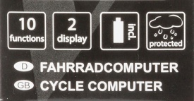 Bike Computer VENTURA "X" 10 Functii Alb - Img 3