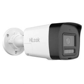 Camera supraveghere IP Hikvision HiLook IPC-B160HAP-LUF/SL, 6MP, 2.8mm, PoE, Iluminare duala 30m, Alarma, Microfon si difuzor, IP67 - Img 2