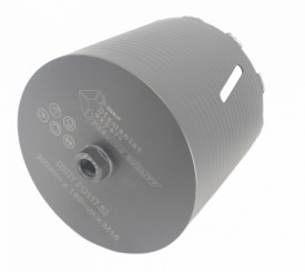 Carota diamantata PREMIUM ø202mm x 180mm x M16 pentru gaurire Beton armat, Zidarie, Granit - DXDY.P0117.202 - Img 3
