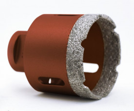 Carota diamantata pt. gresie portelanata & piatra - diam. 43mm - Profesional Standard - DXDY.REDrill.43