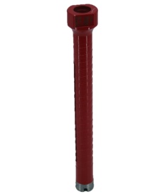 Carota diamantata Super PREMIUM ø20mm x 180mm x M16 pentru gaurire Beton armat, Zidarie, Granit - DXQZ.REDCORE.20 - Img 2