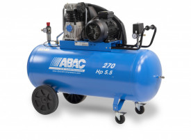 Compresor de aer cu piston - 4.1 kW, 595 L/min, 10 bari - Rezervor 270 Litri - ABAC-A49B-270-CT5,5 - Img 3