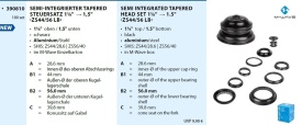 Cuveti Semi Integrati M-WAVE ZS44/56 LB - Img 2