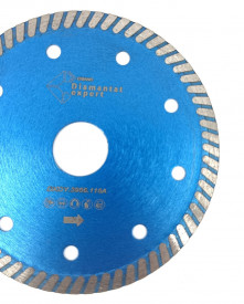 Disc Diamantat pt. Gresie ft. dura portelanata, Granit - Turbo 150x25.4 (mm) Premium - DXDY.3956.150 - Img 3