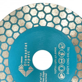 Disc DiamantatExpert pt. taiere si slefuire - Gresie si Placi dure 125x22.23 (mm) Premium - DXDY.CNG-HC.125 - Img 3