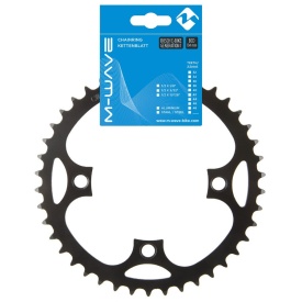 Foaie Angrenaj Metal E-Bike 42T M-WAVE BCD 104 1/2×3/32″ si 1/2×11/128″ - Img 2