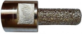 Freza tip deget pt. frezari in gresie portelanata si piatra - diametrul 16mm - prindere M14 - DXDH.80407.Finger