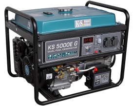 Generator de curent 4.5 kW HIBRID (GPL + Benzina) - Konner & Sohnen - KS-5000E-G - Img 2