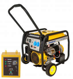 Generator de curent monofazat Stager FD 10000E+ATS, open-frame 8kW, benzina, automatizare - Img 4
