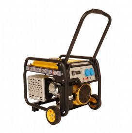 Generator de curent monofazat Stager FD 3600E, open-frame 2.8kW, benzina, pornire electrica