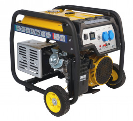 Generator de curent monofazat Stager FD 6500E, open-frame 5kW, benzina, pornire electrica - Img 5