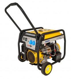 Generator de curent monofazat Stager FD 9500E, open-frame 7kW, benzina, pornire electrica - Img 4