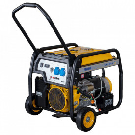 Generator de curent monofazat Stager FD 9500E, open-frame 7kW, benzina, pornire electrica