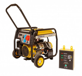 Generator de curent trifazat Stager FD 10000E3+ATS, open-frame 8kW, benzina, automatizare
