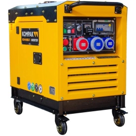Generator Diesel Inverter KOMPAK KD9100SEI-T FULL POWER – 230/400V, 8.1 kVA Max, AVR / PMG