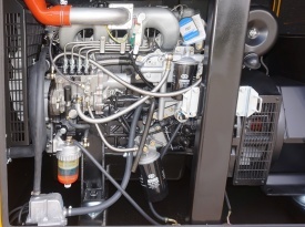 Generator insonorizat Stager YDY61S3, diesel, trifazat 55kVA, 79A, 1500rpm - Img 8