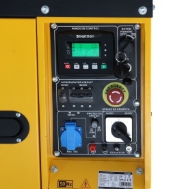 Generator insonorizat 7.5kVA, 3000rpm, dual, diesel, pornire electrica Stager YDE8600TA-TA3 V2 - Img 8
