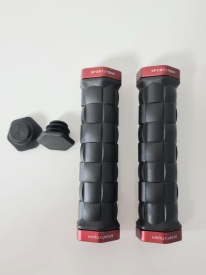 Mansoane SXT - WEAVE Negru/Rosu 130 mm - Img 2