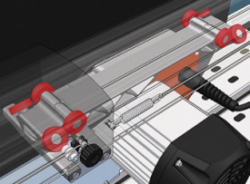 Masina de taiat caramida, materiale de constructii 61.5cm, 4.0kW, PRIME 700S cu laser si roti - Battipav-90701 - Img 4