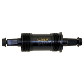 Monobloc Pedalier NECO 131/33,5 mm Negru Cupe Metal/Plastic
