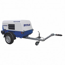 Motocompresor ROTAIR MDVN 34E debit 3400l/min presiune 7 bar motor electric Siemens 25 KW - Img 1