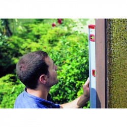 Nivela din aluminiu SOLA ID 80, Profil I, 80cm, 2 bule + 1 reglabila