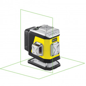 Nivela laser pentru construcții cu fascicul verde – 2 planuri de 360° Nivel System CL2G