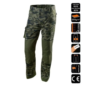 Pantaloni de lucru, camuflaj, model Camo, marimea XL/54, NEO - Img 9