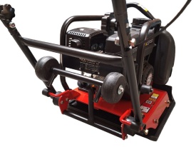 Placa compactoare unidirectionala 87 kg COMPACT 90L motor Loncin 6,5 cp - Img 3