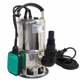 Pompa submersibila apa murdara ProGARDEN SGPS400,  cu plutitor, 400W, 140L/min, inox, 1.5"/ 38mm