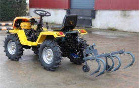 Progarden Cultivator cu 5 brăzdare, 100cm pentru minitractoarele Campo T12/18 - Img 2