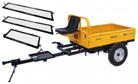Remorca 500 KG cu obloane inaltare Pachet Campo RM500C - Img 1