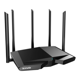 Router Wi-Fi 6e, AX5700 TriBand 2.4/5GHz/6GHz, 861+2402+2402 Mbps, 5x6dBi, 4 x Gigabit - TENDA TND-RX27-PRO - Img 2