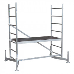 Schela Climtec 0,6 x 1.5m, aluminiu, inaltime lucru 3m, modul 0