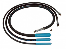 Vibrator Pneumatic VNF-25, Cap Ă25mm, cu 3 m furtun - Technoflex-141123R013