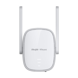 Wireless Extender Wi-Fi 4, 2.4 GHz, 1 x RJ45 10/100 Mbps, Cloud Management - Ruijie RG-EW300R