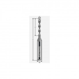Burghiu de carbura, Datron 0068255L, 5.50x6.0mm - Img 2