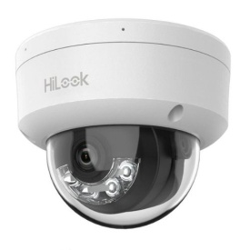 Camera IP Hikvision HiLook IPC-D140HA-LU, 4MP, 2.8mm, iluminare duala 30m, microfon, PoE, IP67 - Img 1