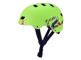Casca BMX P2R DAPP, M 55-58cm Verde Meadow
