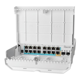 Cloud Router Switch outdoor 16 x 10/100Mbps (15 PoE inversate), 2 x SFP - Mikrotik CRS318-1Fi-15Fr-2S-OUT - Img 4