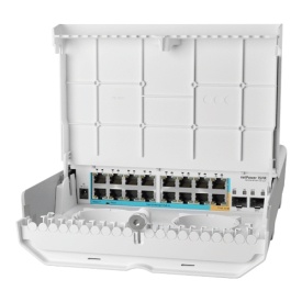 Cloud Router Switch outdoor 16 x 10/100Mbps (15 PoE inversate), 2 x SFP - Mikrotik CRS318-1Fi-15Fr-2S-OUT - Img 8