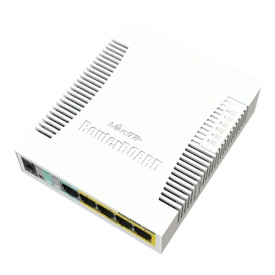 Cloud Smart Switch 5 x Gigabit (4 x PoE), 1 x SFP - Mikrotik CSS106-1G-4P-1S - Img 2