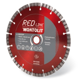 Disc diamantat Montolit LBH350 – Disc diamantat – taiere uscata – pentru beton, granit, piatra dura