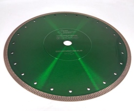 Disc DiamantatExpert pt. Portelan dur & Gresie ft. dura 350x25.4x2.2 (mm) Premium - DXDY.XTURBO.350-SLIM - Img 3