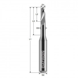 Freza cu 1 canelura, Datron 0068494K, 4.0x6.0mm - Img 2