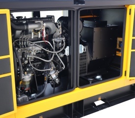 Generator diesel insonorizat Stager YDY53S3, trifazat, 53 kVA, 69,3 A, 1500 rpm, preîncălzire - Img 2