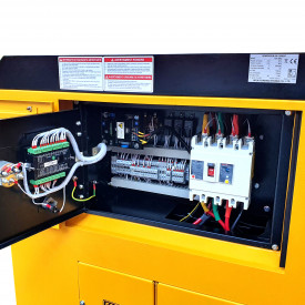 Generator insonorizat Stager YDY89S3, diesel, trifazat 80kVA, 115A, 1500rpm - Img 5