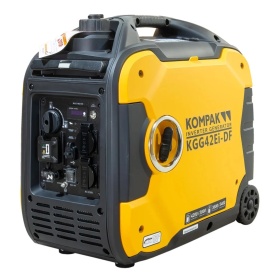 Generator inverter KOMPAK KGG42Ei-DF pe benzină și GPL – 4.2 kW, 230V, Dual Fuel, Pornire Electrica